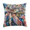 Hermit Crab Geometric Animal Wildlife Pattern Throw Pillow