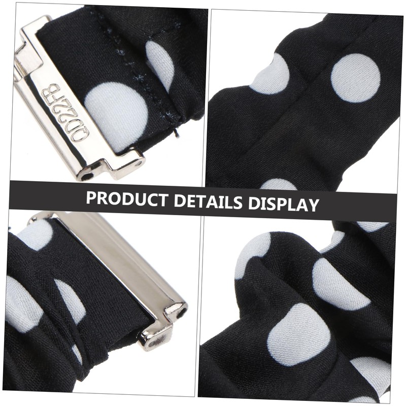 TEHAUX 1 PC Chic Scrunchie Watchband for Stylish Elastic Smartwatch