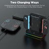 Yaskyly Switch 2 Joycons Controller Charging Station 4-in-1 NS Switch