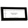 Creative Picture Frames 3.5X8.5Bk Cosmetology Self Standing Black License Frame