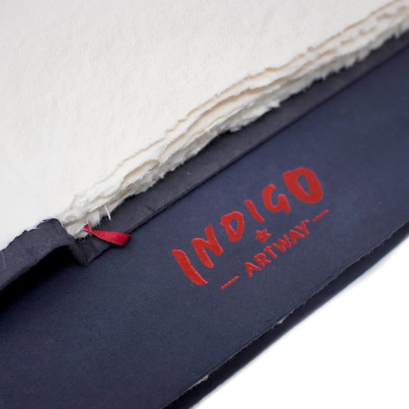 Artway Indigo - Cotton Rag Paper Sketchbook - A4 Landscape