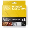 Winsor & Newton Galeria Acrylic Paint Set, 5 x 60ml