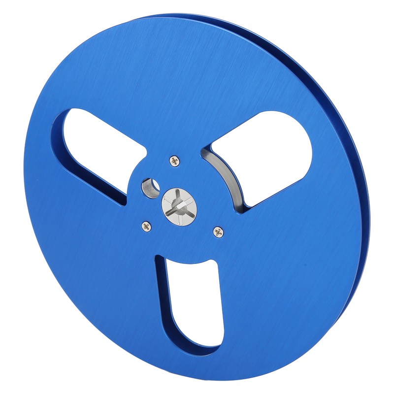 1/4 7 Inch Empty Reel 3 Hole Aluminum Alloy Opening