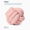 Bearaby Hand-Crafted Knot Pillow Ball - Relieve Stress with Oeko-TEX