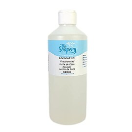 Fractionated Coconut Oil 500ml - 100% Pure and Natural Carrier Oil for Skin and Hair Treatments