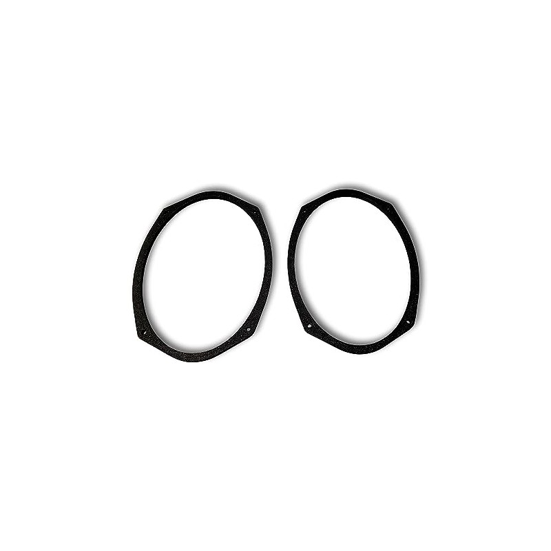 1 Pair - 6"x9" 6x9 Speaker Depth Spacers/Extension Rings/Extender/Stackable -