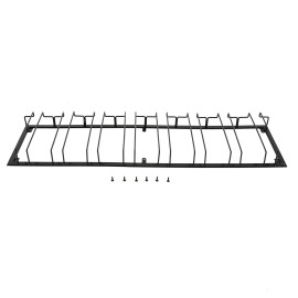 GDRASUYA10 Hanging Wine Glass Rack Under Cabinet Wall Mounted Wine Glasses Holder For Bars