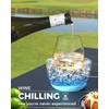 Wine Chiller for Glass Stemless Wine Glass Chiller Keeps Your