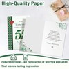 WDphouly 55th Wedding Anniversary Card, Emerald Anniversary Card for Husband