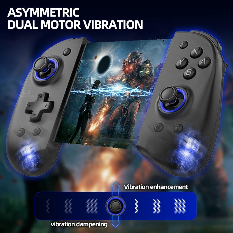 BT 5.2 Joy For NS Switch/Lite/Oled Joy-pad L/R 2 Gamepads