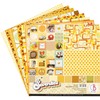 CIAO BELLA PAPER Paper PAD 12" 8/PKG, The Seventies, 8