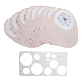 10pcs Baratas De Bolsa Colostomia Barrera Recortable 15-65mm