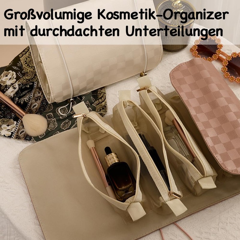 Women's Toiletry Bag 002, 002 Brown