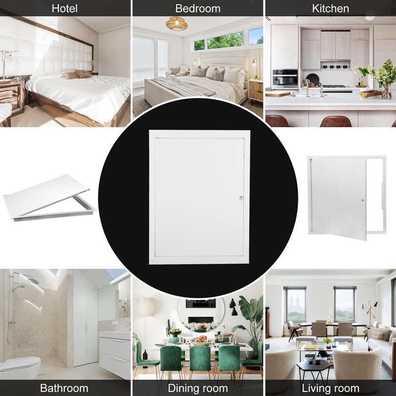 Thicken 1mm 16 x 24 Access Panel for Drywall,Attic Door,