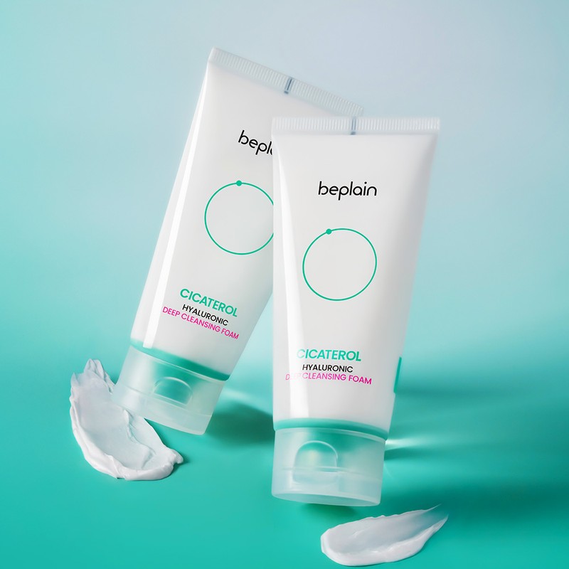 beplain B.Pure Cicaterol Hyaluronic Deep Cleansing Foam 120ml