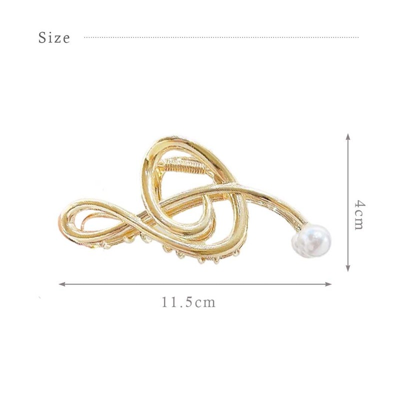 AiO JAPAN Hair Accessories, Music Notes, Hair Clip, Treble Clef,