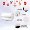 ConBlom 7.8Ft/2.4m Roll of Artificial Fake Christmas Snow Blanket, 17mm