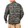 BACKBONE Mens Army Military Battle Dress Uniform BDU Shirt Camo