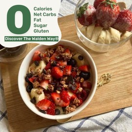 Walden Farms Strawberry Fruit Spread – Zero Calorie, Low Carb, Keto-Friendly, Vegan, Sugar-Free, Classic Strawberry Flavor – 12 oz Bottle