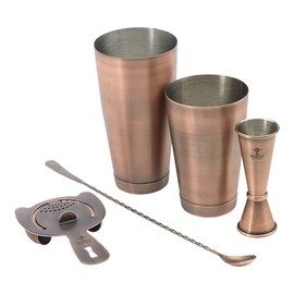 Barfly M37101ACP Basic Set, Antique Copper, 5-Piece