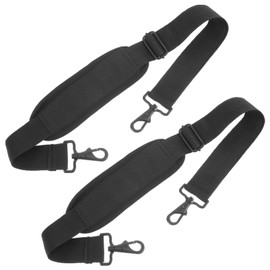 Shoulder Strap 2pcs Violin Case s Backpack Strap Pads Replacement Bag Strap Luggage Bags Metal Black Lute Replacement Shoulder Pad for Bag Strap Bag Strap