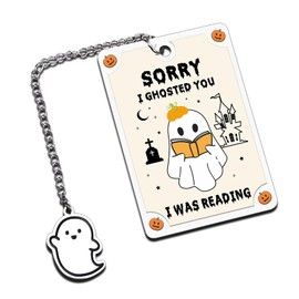 Cute Bookmarks for Women Stocking Stuffers for Women Womens Gifts for Christmas Secret Santa Gifts Book Lovers Gifts Cute Gifts for Book Lovers Gothic Christmas Horror Gifts Witchy Gifts for Women