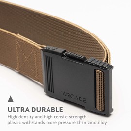 Arcade Belts Hardware Utility Belt, Coyote/Light Brown, Medium/Large