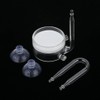 Yagote CO2 Diffuser Glass Reactor with U Shape Connecting Tube