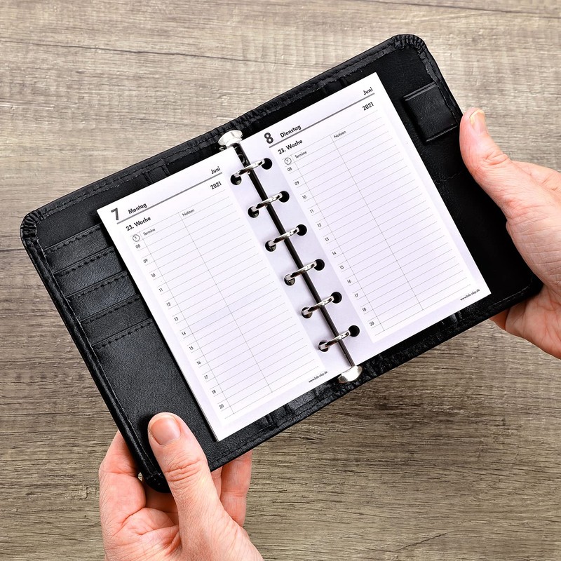 BSB 02-0275 Calendar Insert Diary Pocket, 2026, Approx. A7, 1