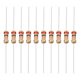 YOKIVE Pack of 100 Carbon Film Resistors 1/4 W 20 K Ohm 5% Tolerances Resistance Good for Crafts Electronic Projects (4 Colours Band 1.77 x 0.09 Inches)
