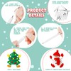 BBTO Christmas Pencils for Kids Gifts Multi Point Stackable Push