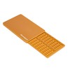 Monsigaya Ultra-thin Edition 20 Compartment Metal Storage Box(Golden)