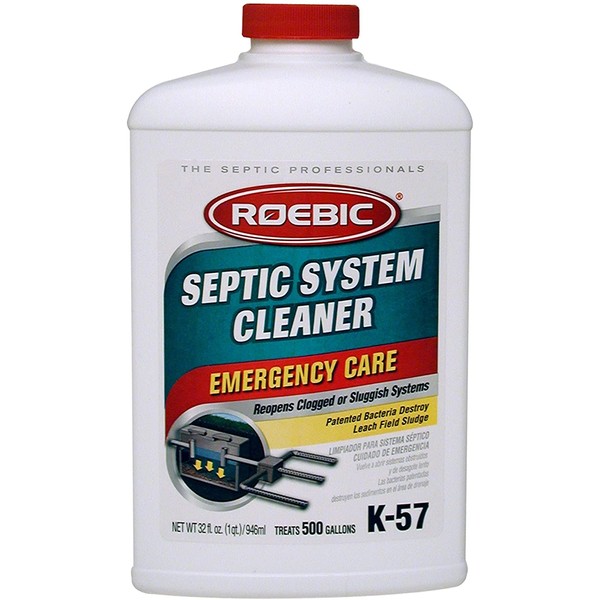 Roebic K-57-Q-4 Laboratories, K-57 Septic System Treatment,32-Ounce, 32 oz