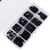 140pcs box M2 Nylon Round Head Cross Screw Hex Nut