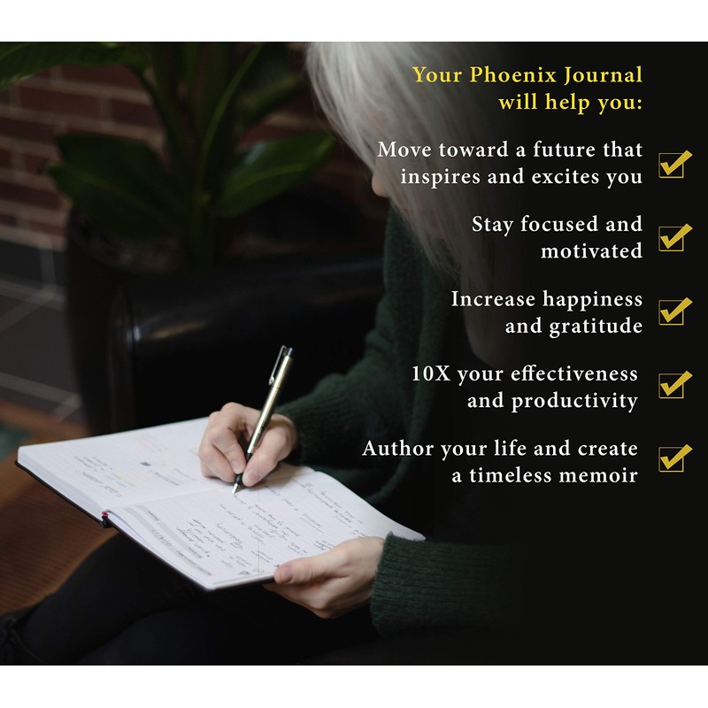 The Phoenix Journal - Best Daily Goal Planner, Organizer, &