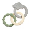 Itzy Ritzy - Itzy Loops Sensory Teether; Includes 2 Silicone