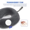 Travel Pillow Memory Foam for Airplanes - Neck Pillow for