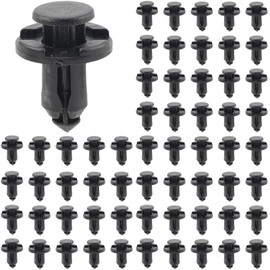 GUIHUAMIGA 60PCS 10mm Hole Bumper Engine Cover Fender & Grille Clips Compatible with Subaru Baja Forester Impreza Compatible with Legacy Outback Tribeca 2011-2000, Replace 909140007
