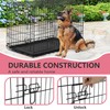 FDW Extra Large Dog Crate Dog Kennel Cage with Double