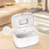 Baby Wipe Warmer with Night Light,Innovative Spring Design,Baby Wet Wipes