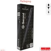 RADIUS O-Second Gel Pens, BLACK, 0.7mm Fine Point, Pack of