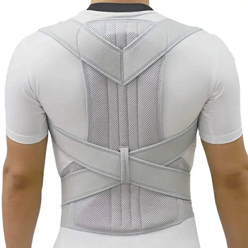 Adjustable Posture Corrector Back Brace for Daily Support – Breathable