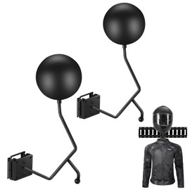 E Track Helmet Holder, E-Track Motorcycle Bicycle Dirt Bike Helmet Hanger Rack Hook Mount Bracket Display Storage Organizer Stand, Etrack Accessories for Enclosed Trailer, Truck, Warehouse and Garage