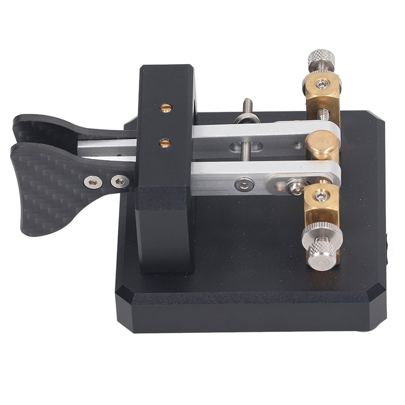 Morse Code Key Double Paddle Automatic CW Shortwave Telegram Tapper