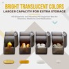 Month Pill Box Organizer - 32 Compartments | Morning-Noon-Night -