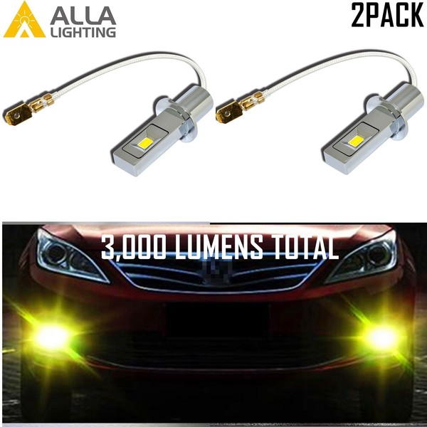 Parts Master/Eiko Alla Lighting Golden Yellow 12-LED H3 12336 12336B1