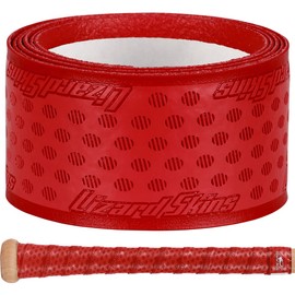 Lizard Skins DSP Ultra 0.5mm Bat Grip – Next-Gen Durasoft Polymer Baseball & Softball Bat Tape (Crimson Red)