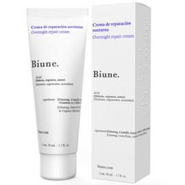 Crema de Noche con Retinol 0.5%, Centella Asiática y Ginseng | Antimanchas, Reafirmante para Arrugas y Líneas de Expresión | Hidratante facial nocturn
