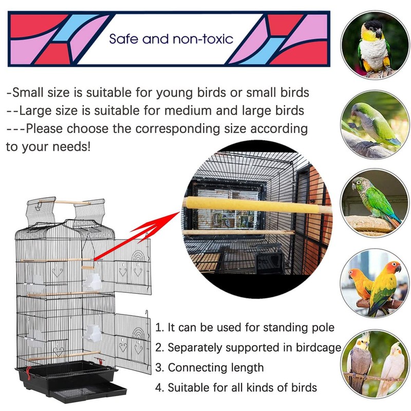 20Pcs Sand Perch Covers for Bird - Bird Perchs Covers