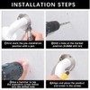 Bathroom Grab Rails and Bars - Anti-Slip Grip and Hand